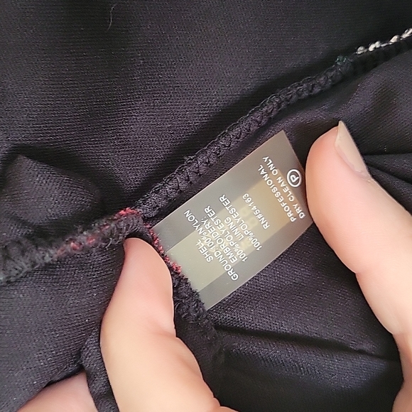 Calvin Klein Rose Embroidered Sheath Dress - Picture 5 of 7